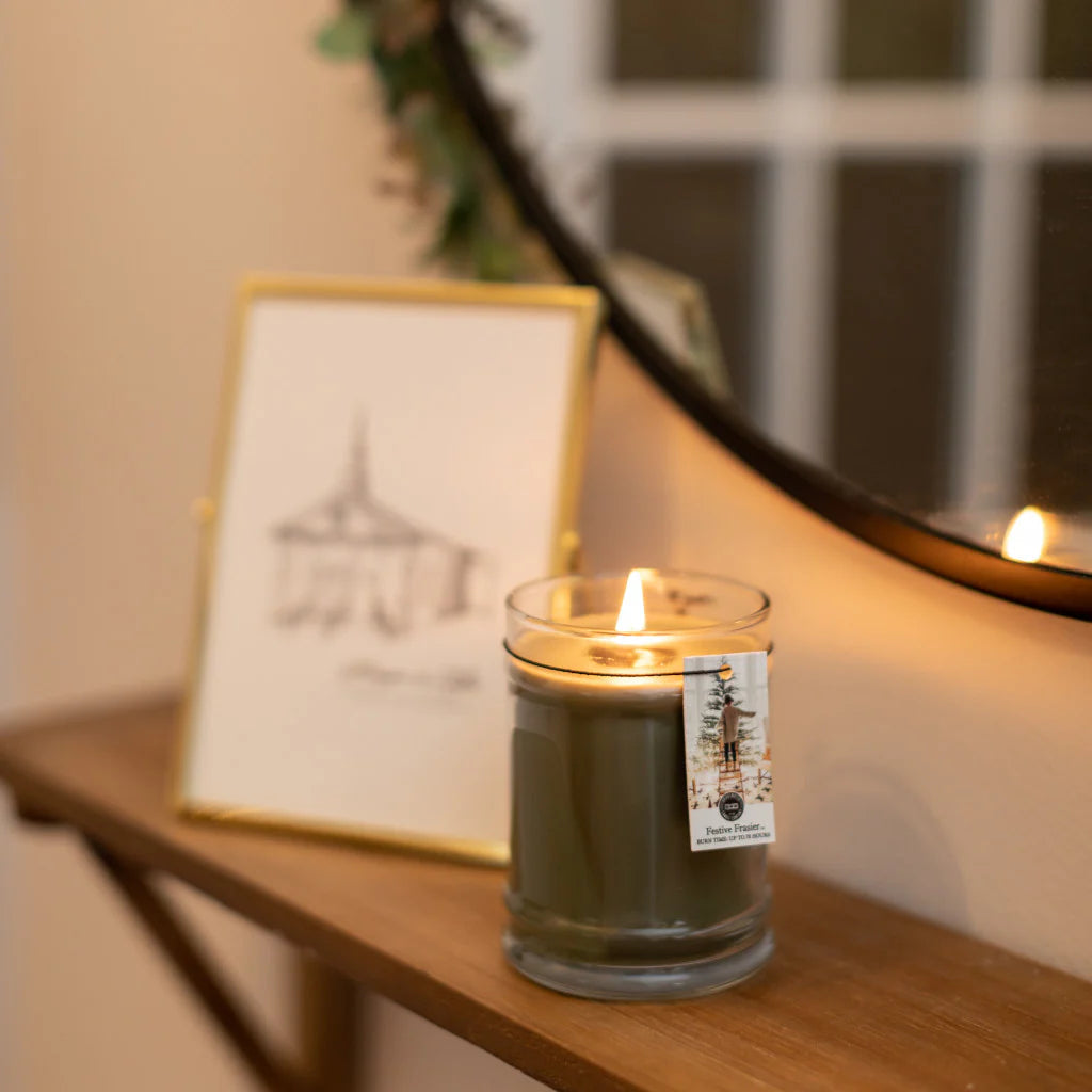 Bridgewater Festive Frasier 8oz Holiday Jar Candle