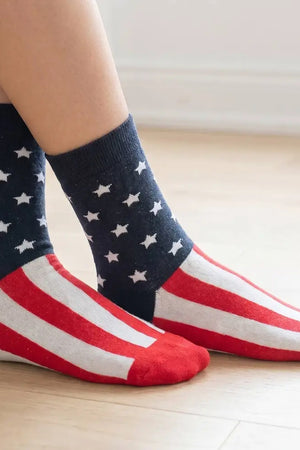 The Stars & Stripes Crew Socks
