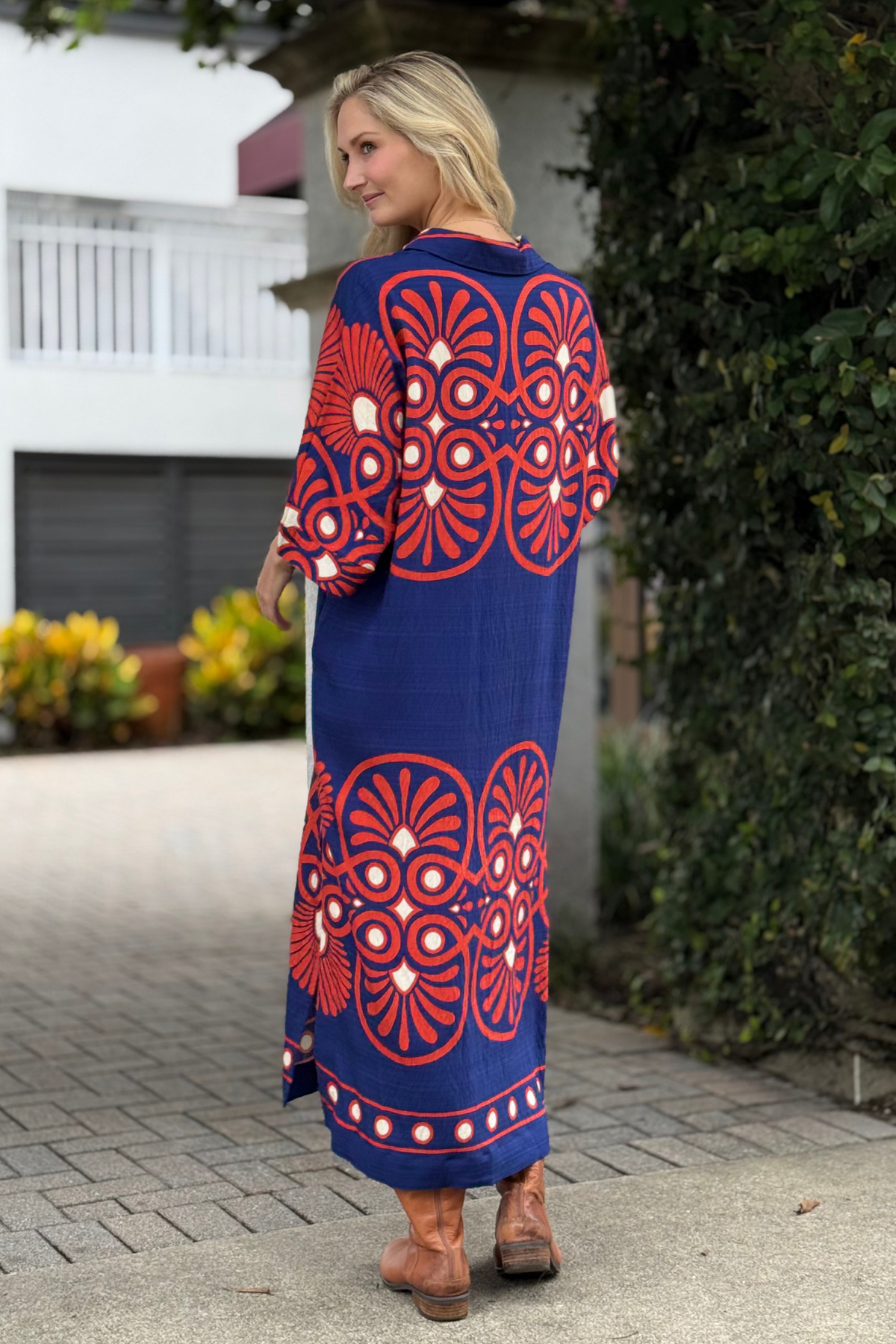 retro traditional dress Audrey Retro Dress Red Dragons S