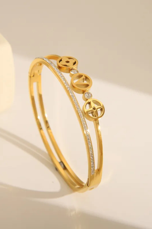 The Gilded Luxe Bangle