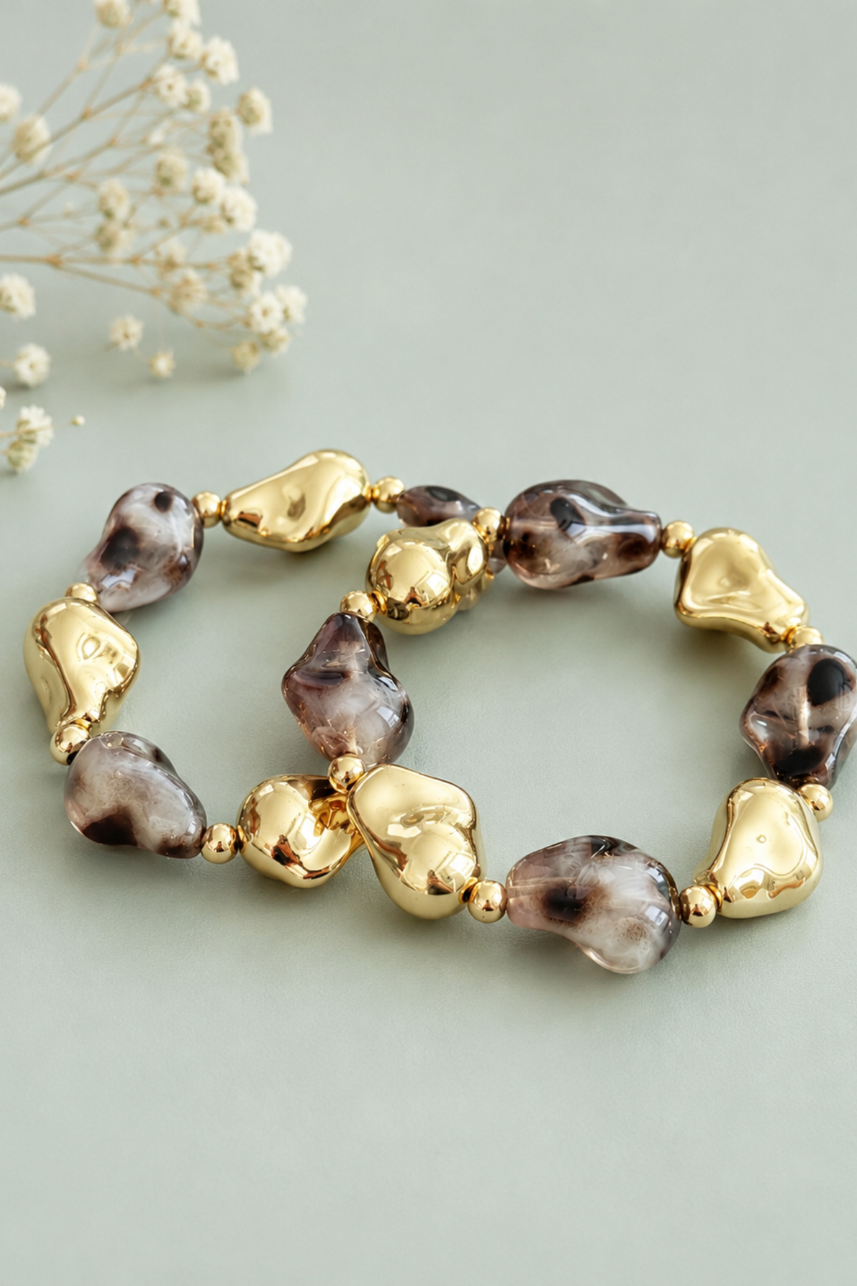Golden Wild Luxe Bracelet Stack