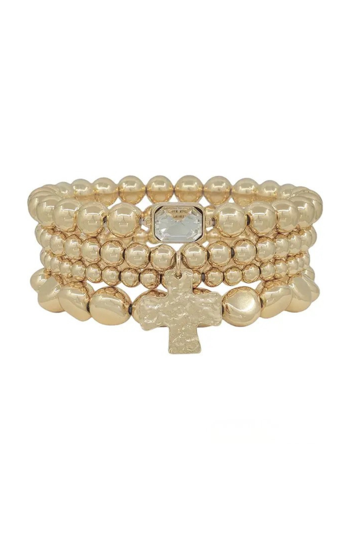 The Sunday Gold Bracelet Stack