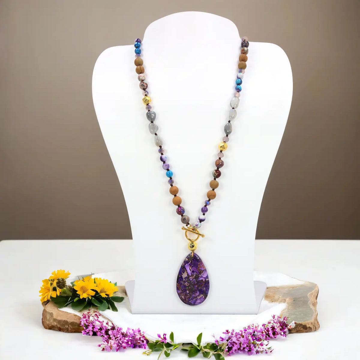 Mystic Earth Jasper Necklace