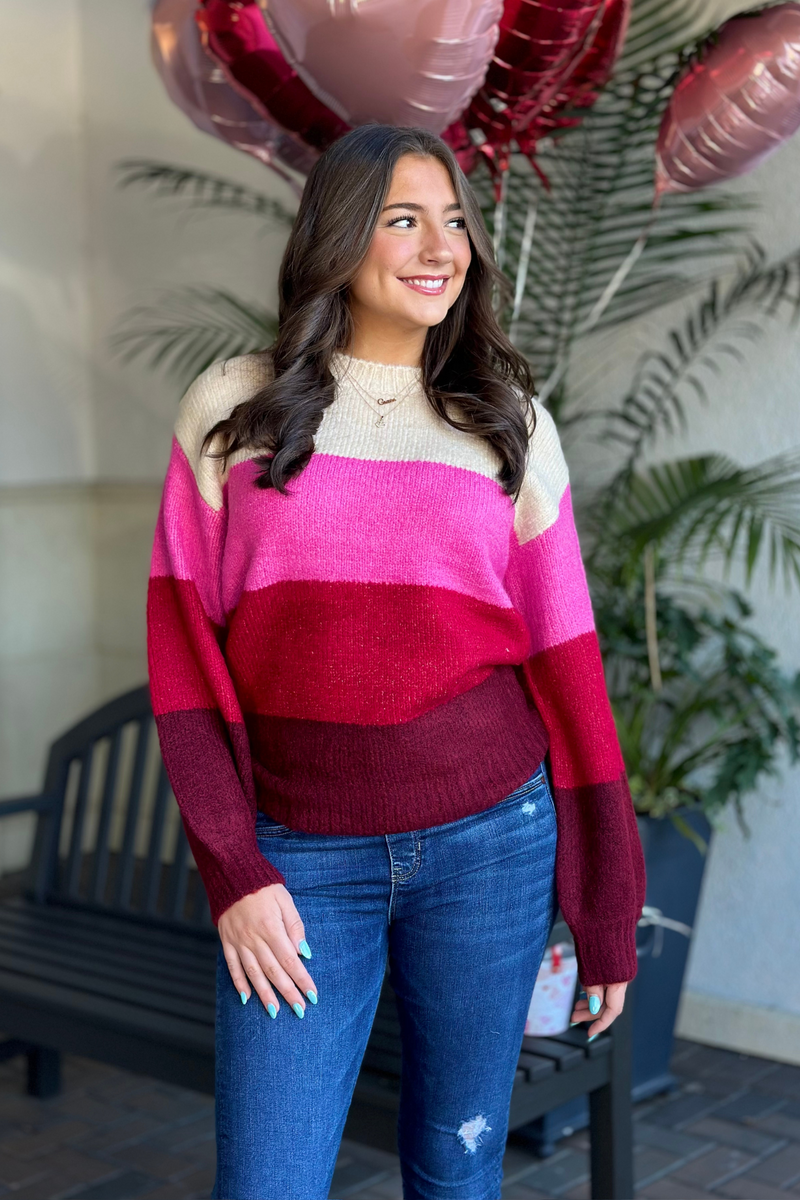 Whitfield Color Block Sweater