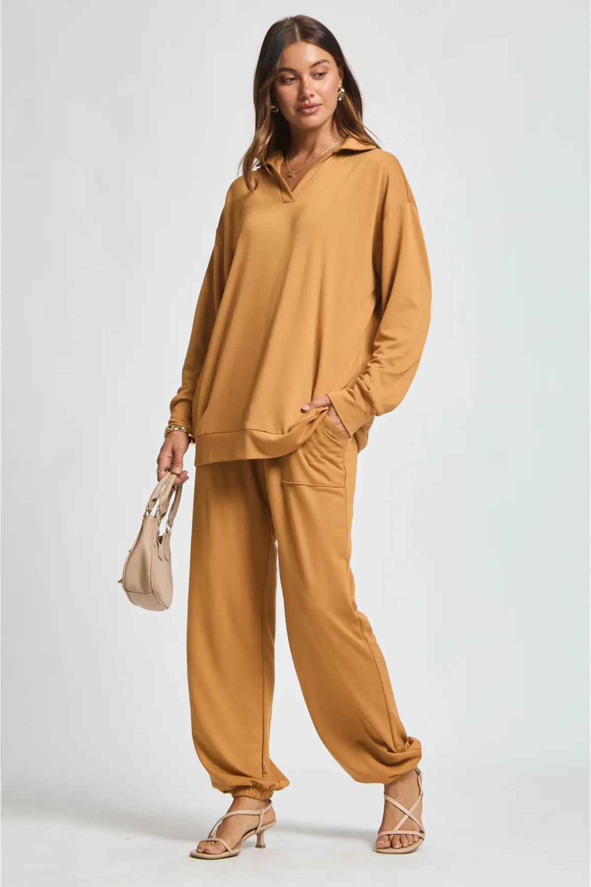 TPN Luxe Lounge French Terry Set – Marigold
