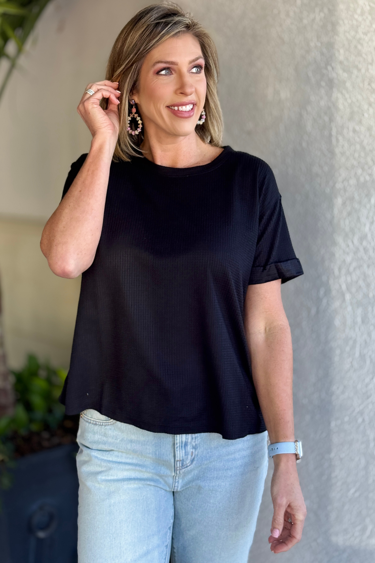 TPN Collection Cozy With Character thermal top by Dear Scarlett