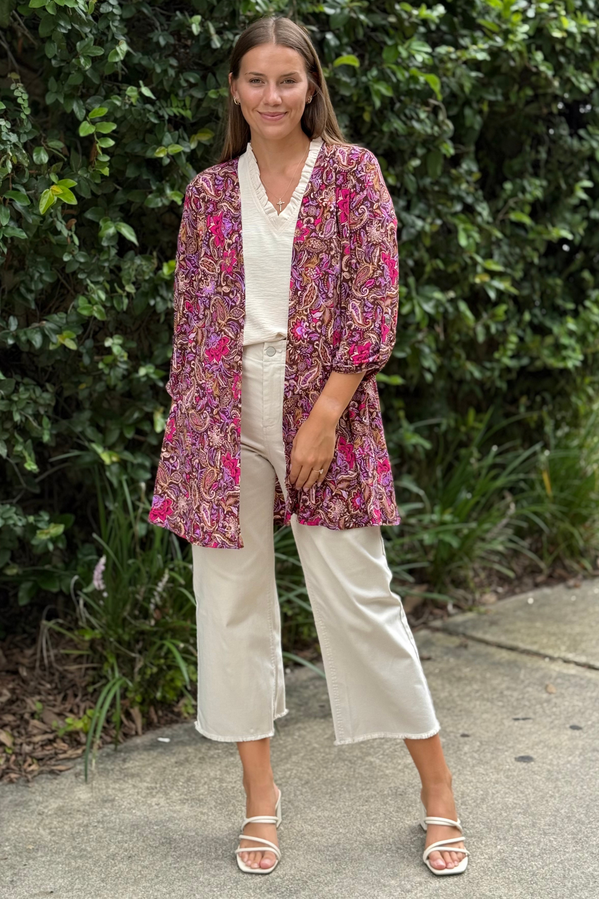 TPN Jet Set Paisley Cardigan