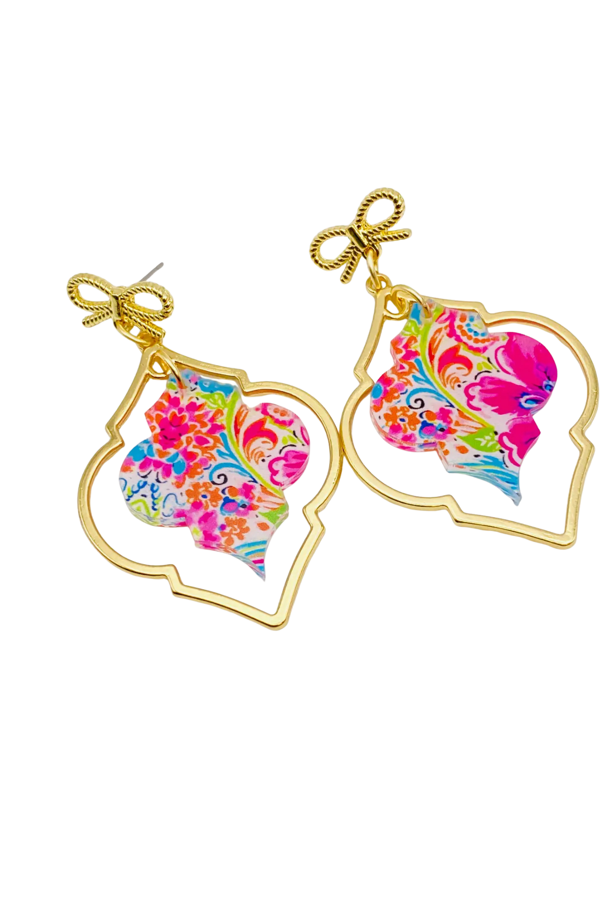 The Palm Beach Bow Earrings