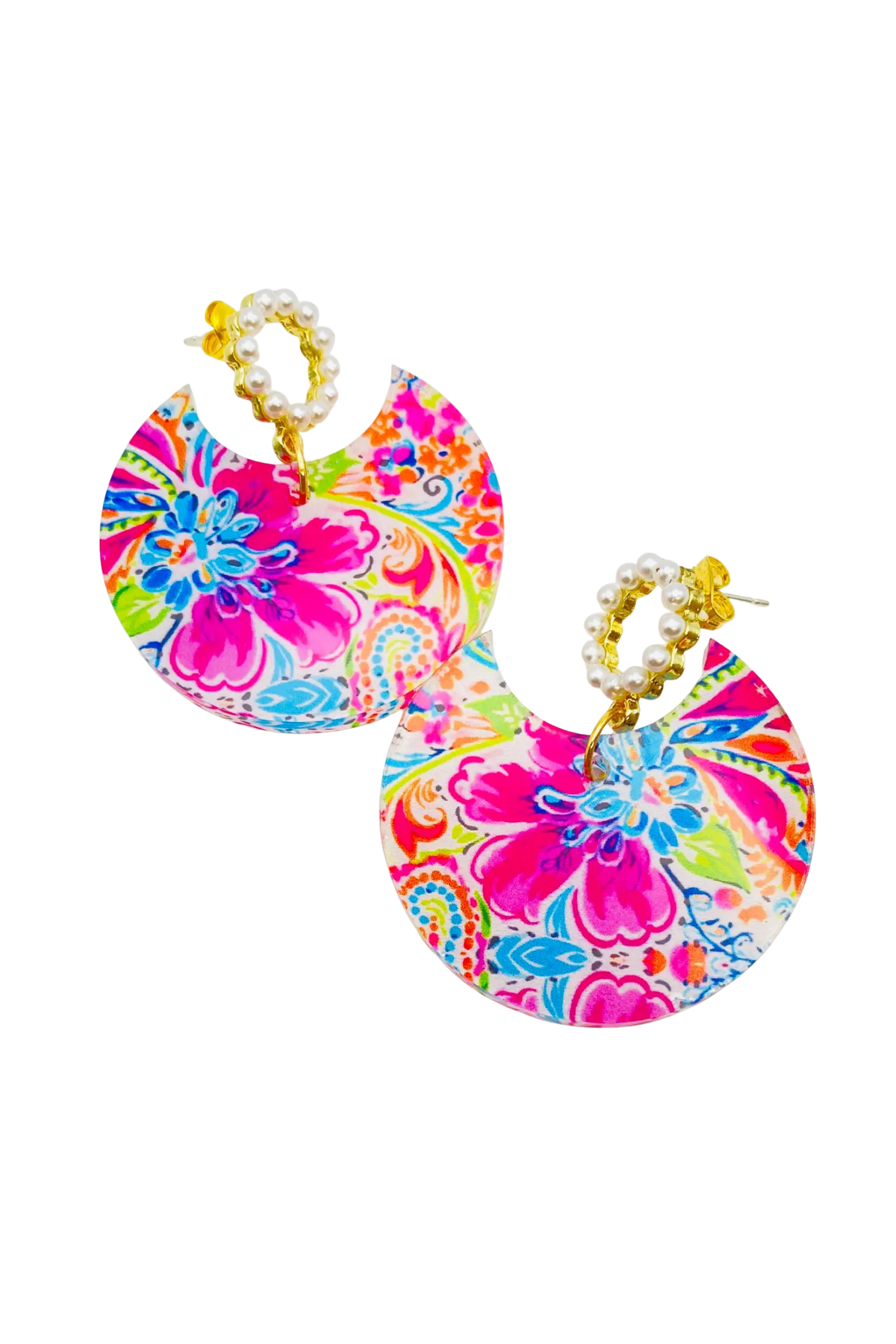 The Coastal Cabana Pearl Earrings