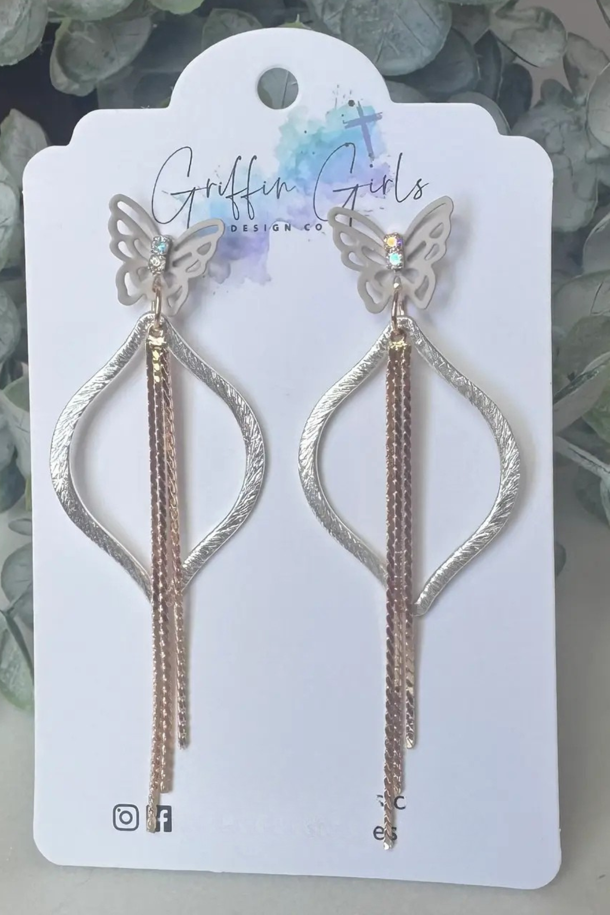 The Fairy Flutter Tassel Earrings