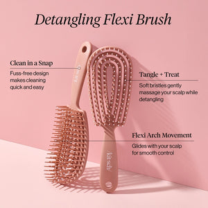 Kitsch Detangling Flexi Brush – Terracotta
