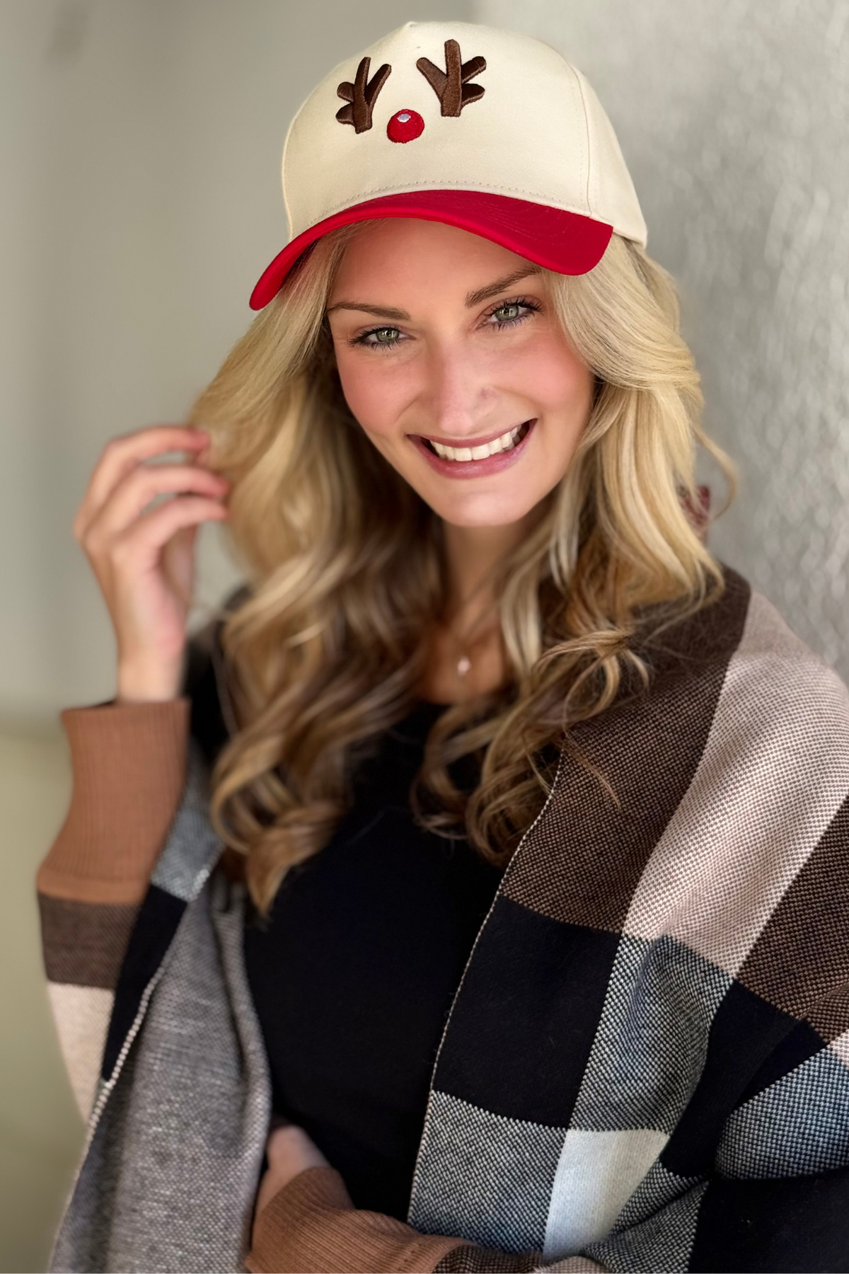 The Merry Antlers Holiday Hat