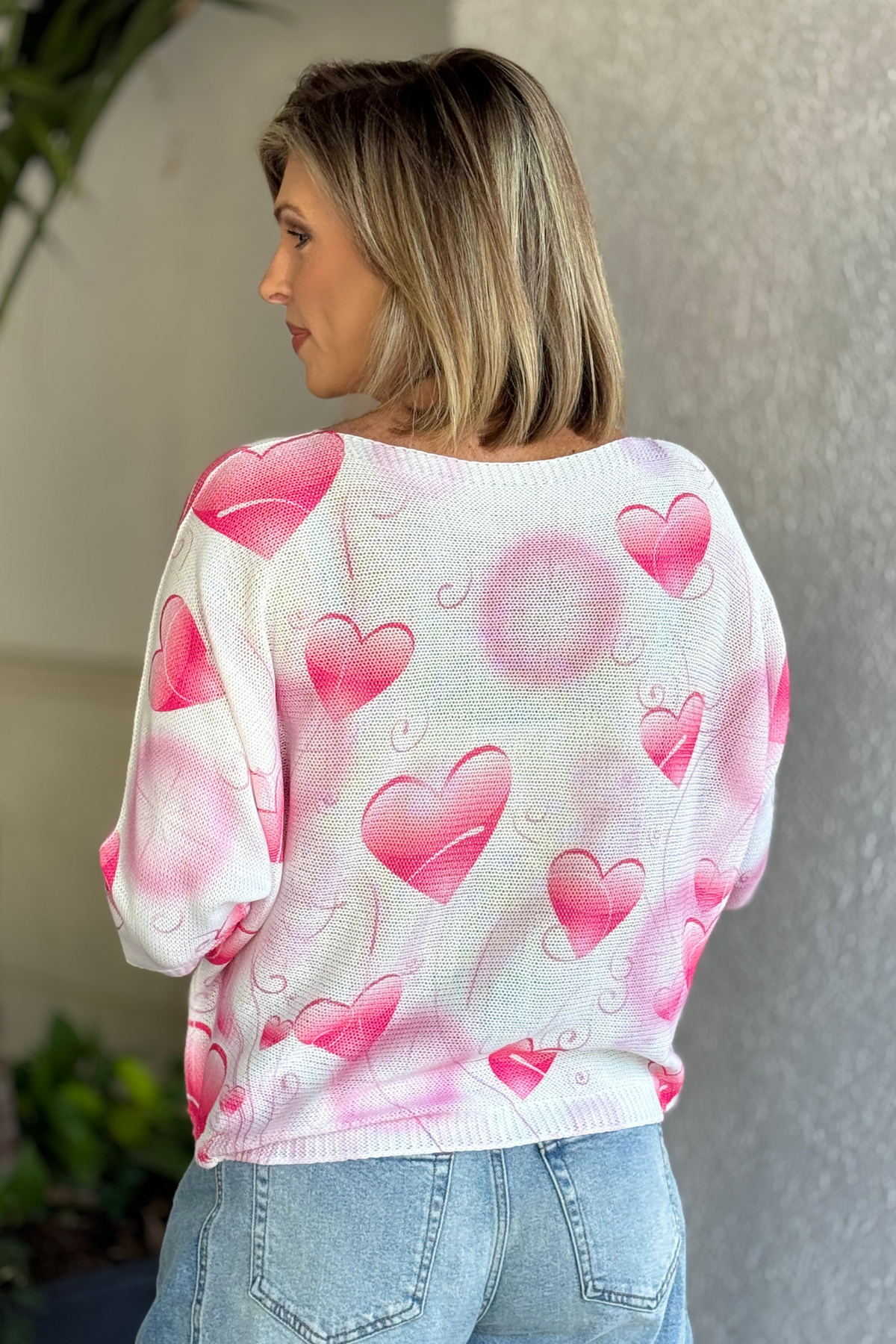 The Blushing Hearts Batwing Sweater – Women's Clothing Boutique | The ...
