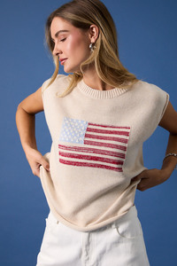 The Freedom Knit Sweater Tank