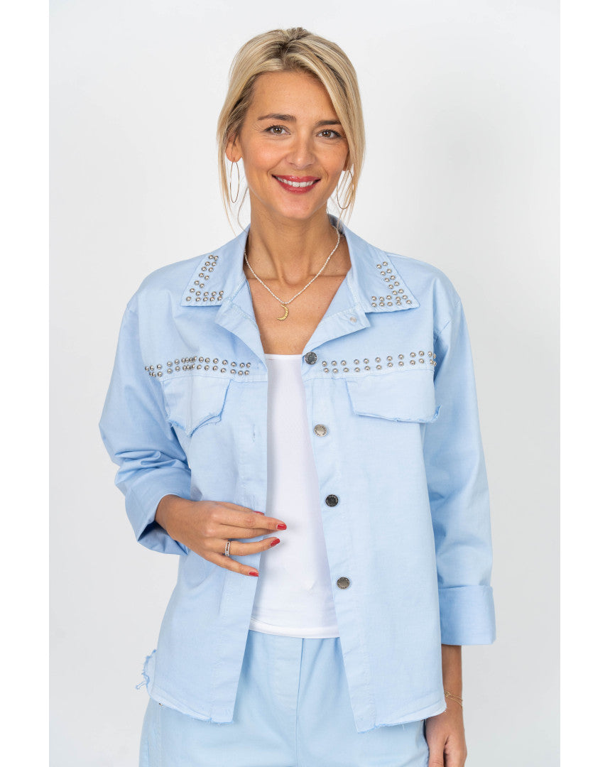 The Skyline Stud Utility Jacket