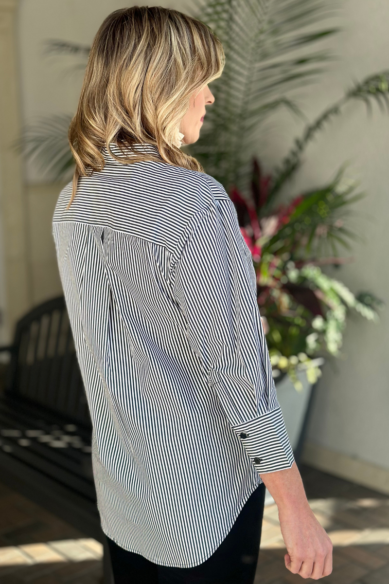 Liverpool: Alexandria Oversized Classic Button Down Top
