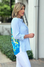 Multiples Mixed Print Tunic Top