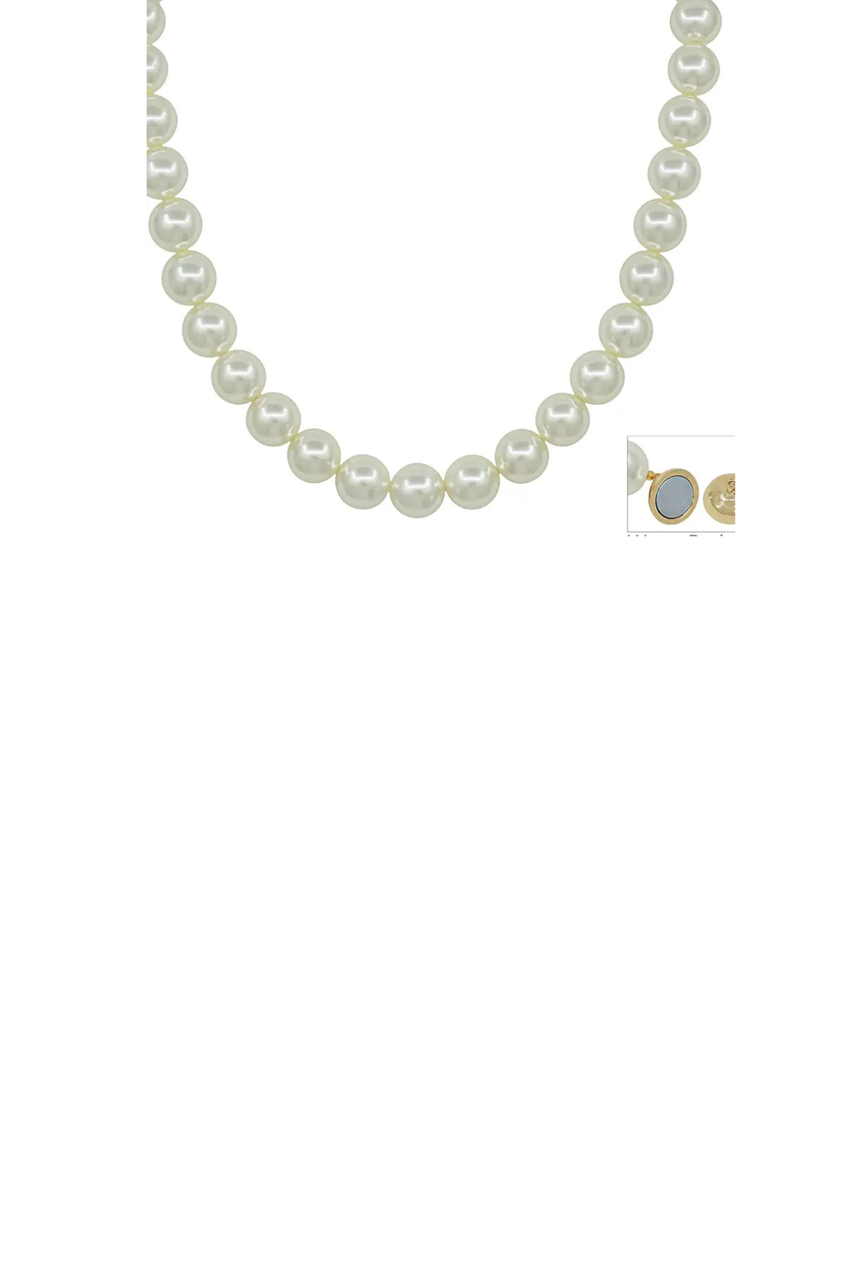 The Classic Glow Magnetic Pearl Necklace