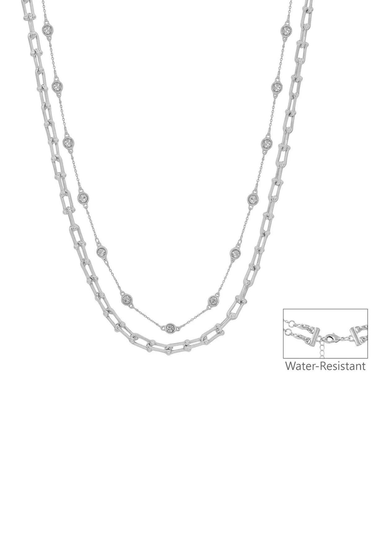 The Luxe Layers Crystal Necklace