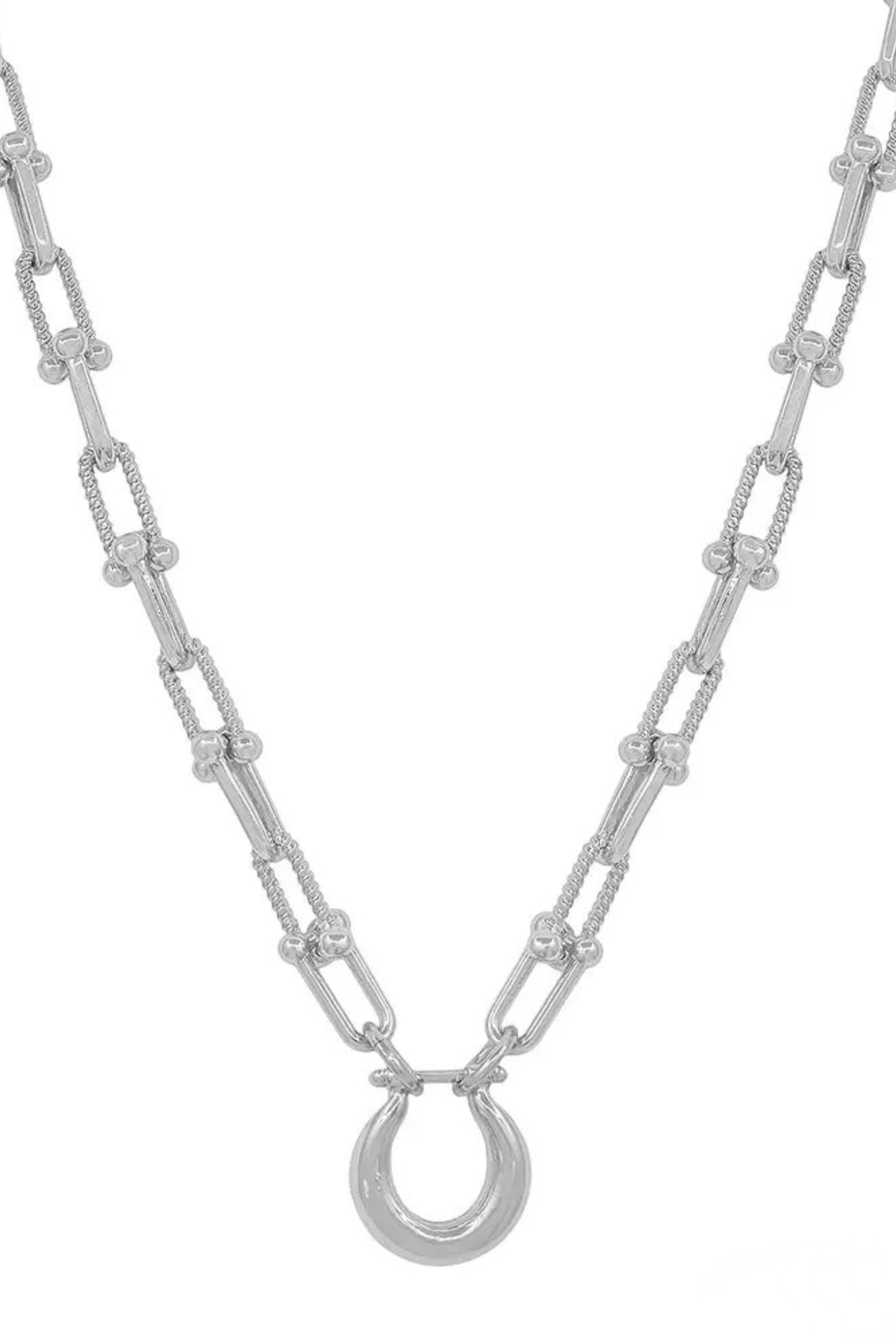 The Silver Tide Pendant Necklace