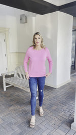 Marble Scotland: Rydell Ribbed Sleeve Jumper Sweater