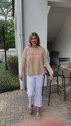 Town Pride Sun-kissed Lightweight Pullover Sweater