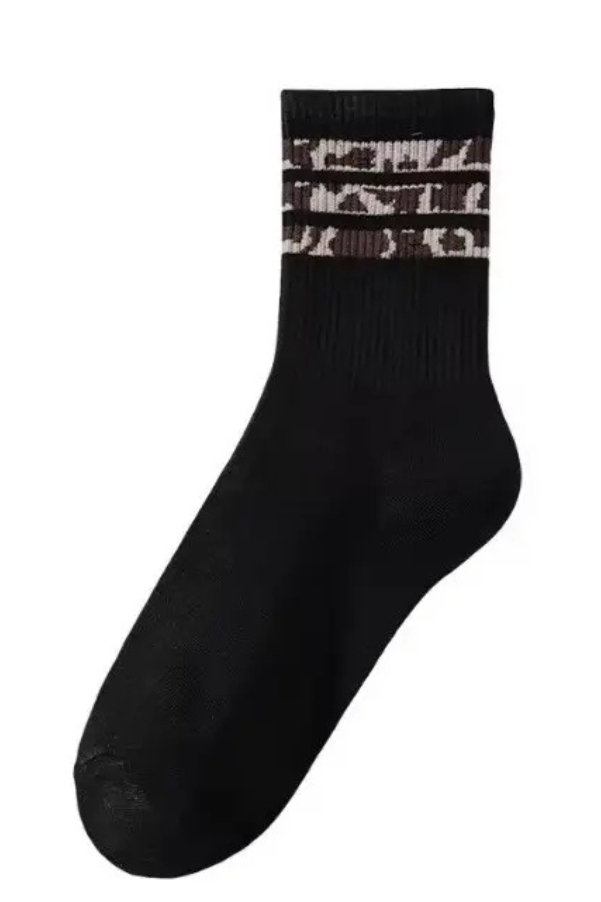 Leopard Lane Throwback Half-Crew Socks