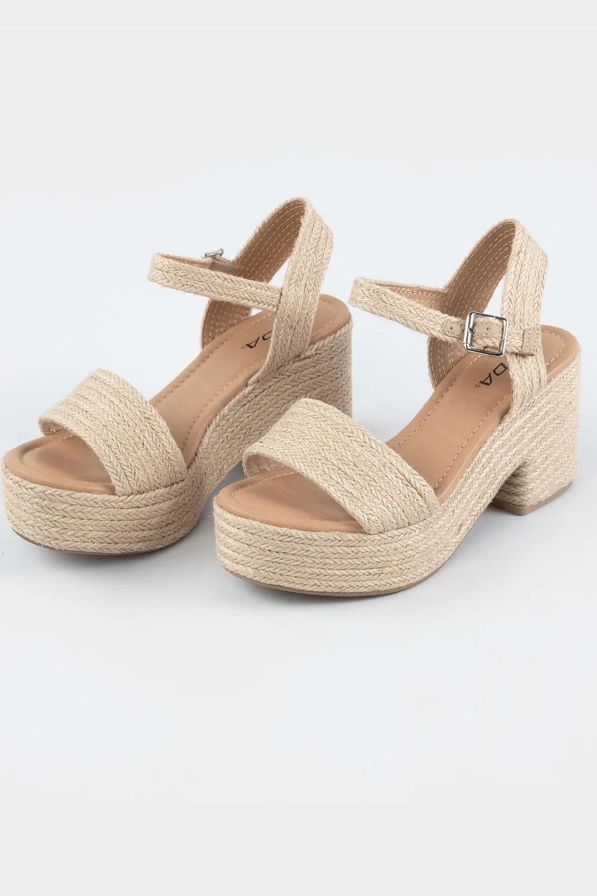 boutique ankle strap platform wedges