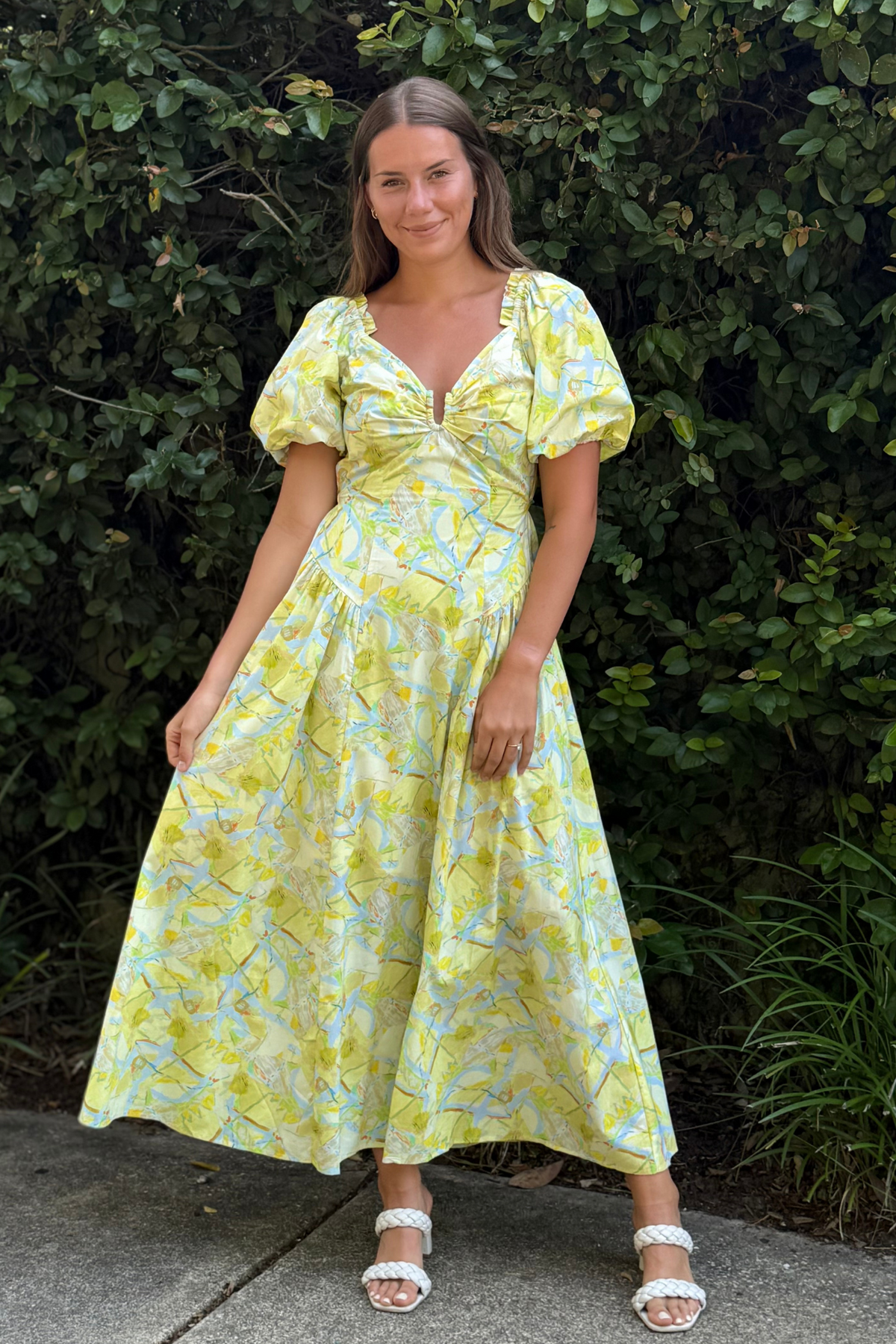 The Sunshine Escape Printed Maxi Dress
