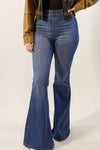 Judy Blue: Molly Pull On Super Flare Jeans